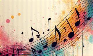 Ícone representando notas musicais ou composição
